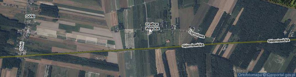Zdjęcie satelitarne Pałacowa ul.